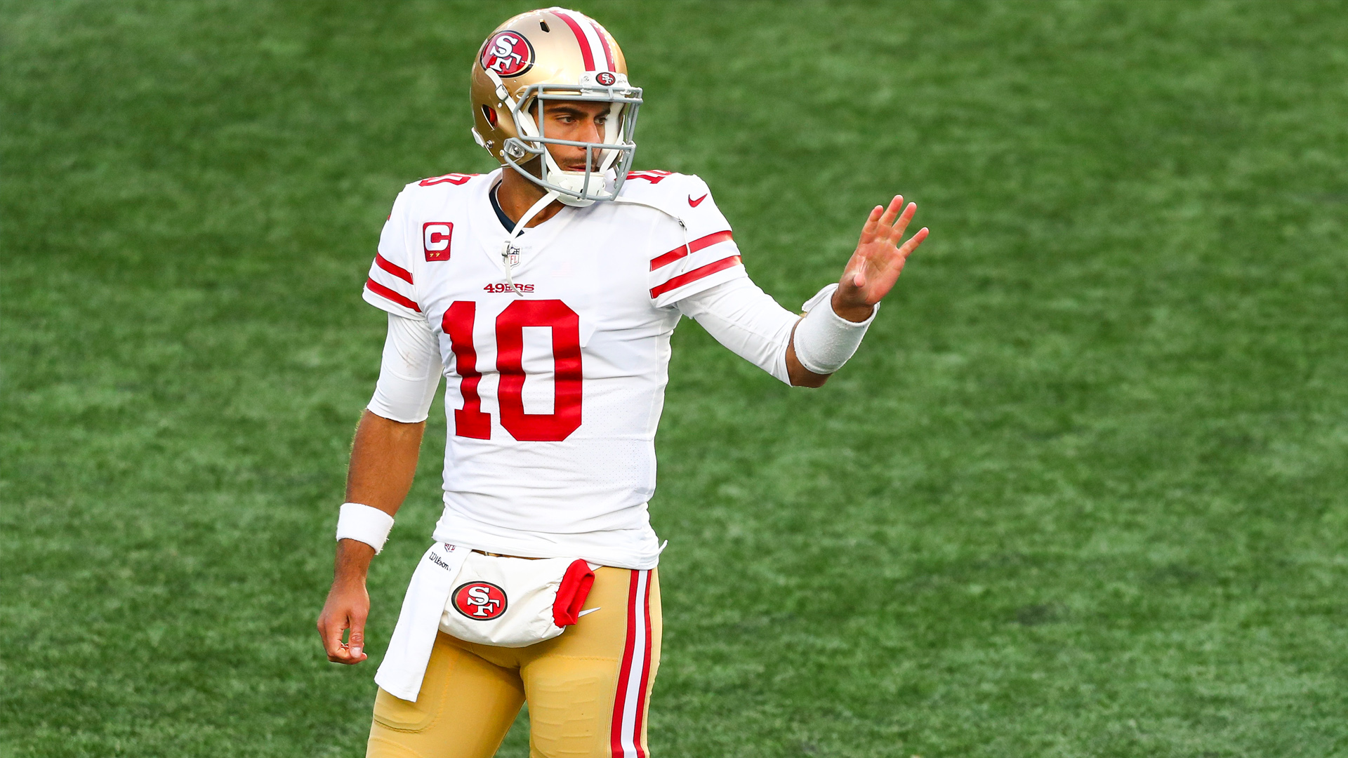 <p><strong>Verdict: </strong>Buy</p>
<p>This just makes too much sense, right?</p>
<p>If the 49ers decide to move on from Garoppolo this offseason -- a decision that can save them $24 million -- a trip back to Foxboro feels like the ideal spot for Garoppolo.</p>
<p>We know Bill Belichick loved Garoppolo and wanted him to take over for Tom Brady, extending the Patriots' dynasty well into the 2020s. But Brady's downturn never came and Belichick was forced to deal the apprentice.</p>
<p>Without Brady, the Patriots find themselves in quarterback limbo. They signed Cam Newton to a one-year contract, but are by no means tied to him being the long-term answer at quarterback. After a solid start to the season, Newton's production has tailed off. Whether it's due to his bout with COVID-19, past injuries, or other issues with the Patriots' offense, it's clear Newton isn't right and I don't expect him back in Foxboro next season.</p>
<p>Garoppolo knows The Patriot Way. He's comfortable with Belichick and is well-versed in offensive coordinator Josh McDaniels' system. Tell me this isn't happening.</p>
<p>49ers coach Kyle Shanahan has said he expects Garoppolo back in 2021. There's no reason not to at this point. The 49ers will review the position and Garoppolo remains a good option if something better doesn't arise.</p>
<p>That's a sticky situation for the 49ers to be in. When healthy, Garoppolo has been good. But his health remains a question mark and his ceiling as an NFL passer has hamstrung Shanahan as a play-caller.</p>
<p>I'd say it's 50/50 that Garoppolo returns to the 49ers next season. If he's gone, you might as well start selling those Garoppolo No. 10 jerseys at 1 Patriot Place the minute he hits the market.</p>