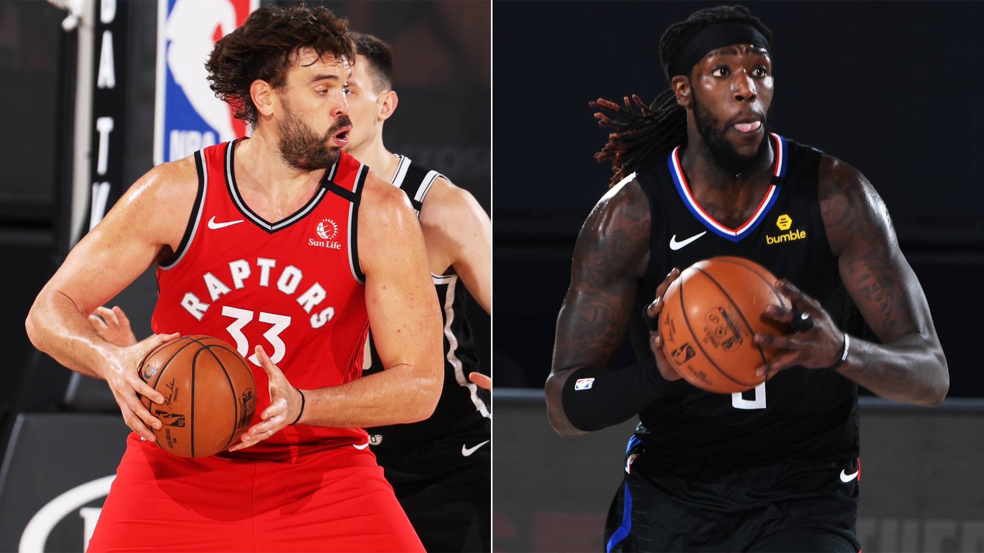 <p>Harrell was exposed during the bubble playoffs. He was rendered ineffective against Nikola Jokic in the Clippers' Western Conference semifinals loss, and he was bullied during the regular season by Anthony Davis. It feels like a non-contender will work out a sign-and-trade that gets Harrell the big check he wants away from LA.</p>

<p>As for the 35-year-old Gasol, there have been rumors about him returning to play in Spain. But I think there will be a robust market for him. His playoff experience is invaluable. He's a good passer and can knock down triples. Whoever misses out on Ibaka will probably come Gasol's way. Gasol doesn't fit what the Warriors need after Thompson's injury, but it's good to keep him on the radar just in case.</p>
