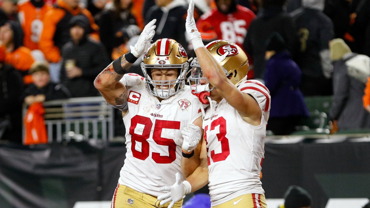 San Francisco 49ers TE George Kittle dominates vs. Cincinnati Bengals