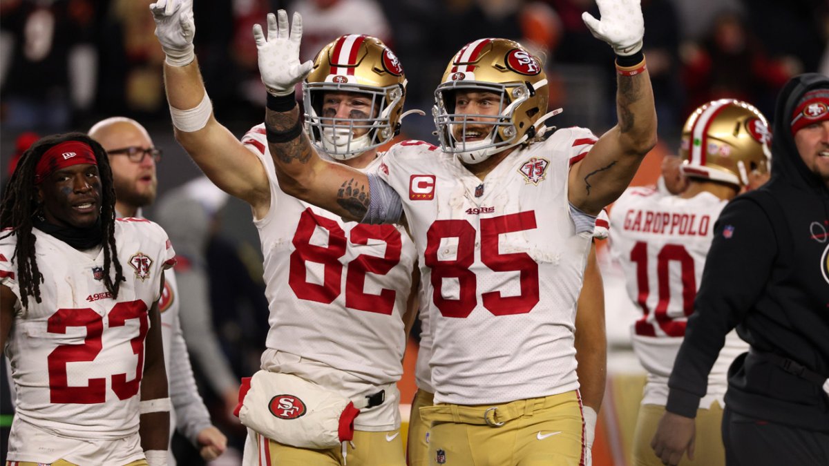 Upon further review, George Kittle makes history as 49ers win in