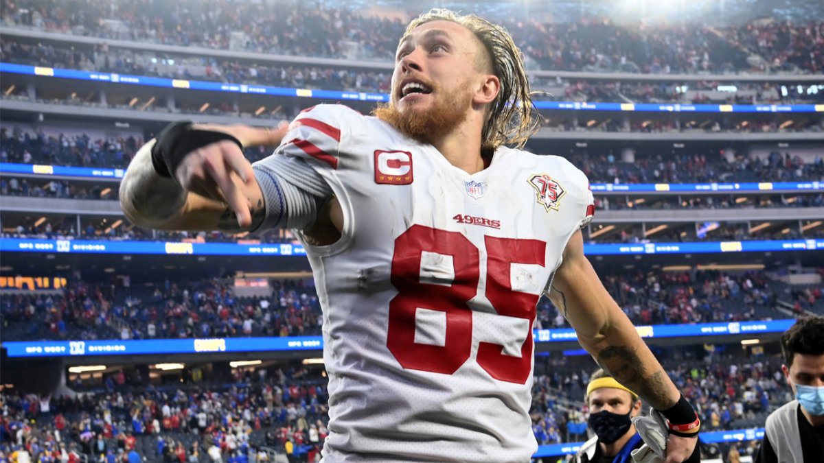 George Kittle & 49ers' offense derives from 'hunger' to make another Super  Bowl - Sactown Sports