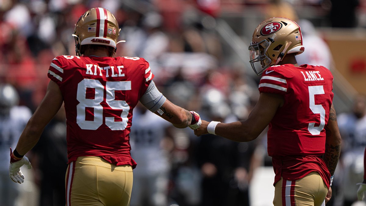 George Kittle a limited participant in Wednesday's practice - NBC Sports