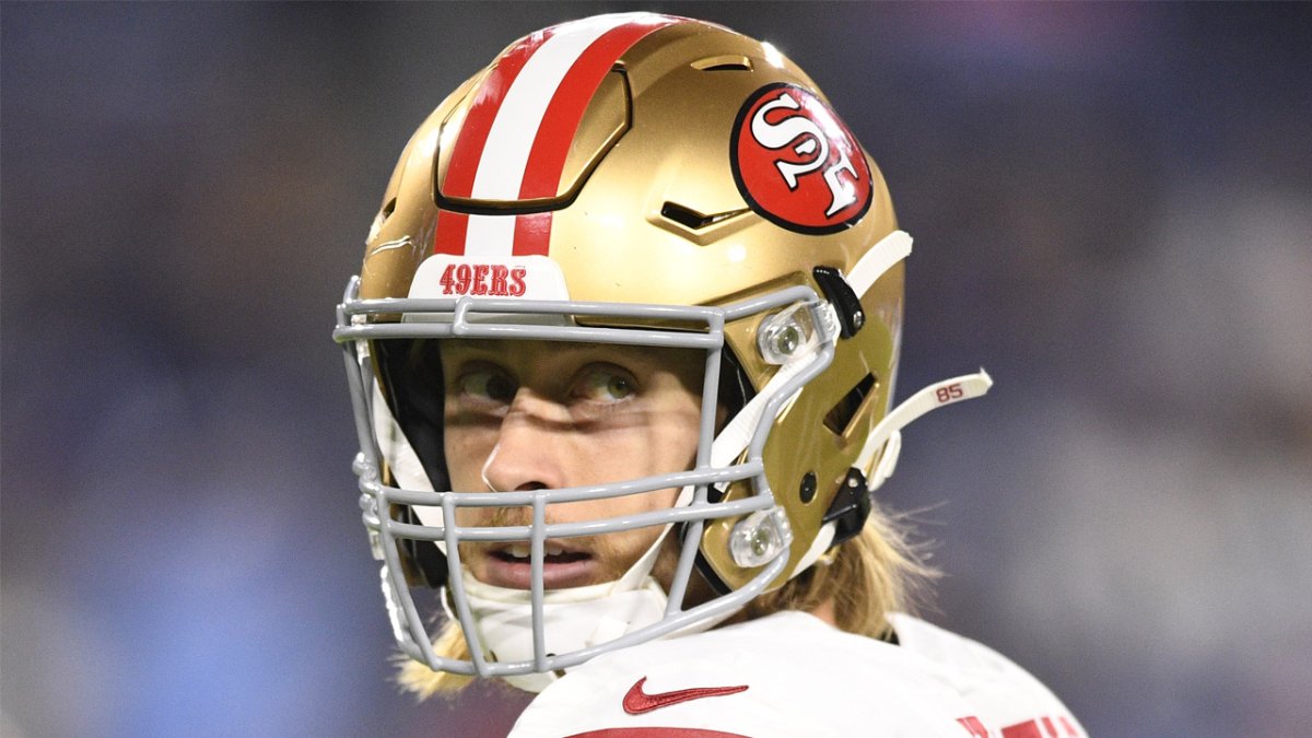 Controversial penalty on the 49ers' George Kittle provides a