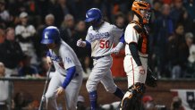 Dodgers beat Giants: Max Scherzer closes out epic playoff series