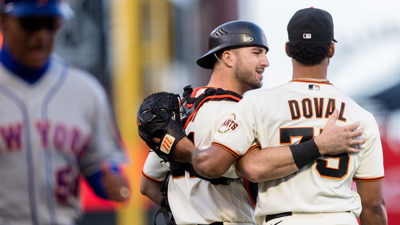 Giants' Madison Bumgarner cleared to face Brewers on Saturday night