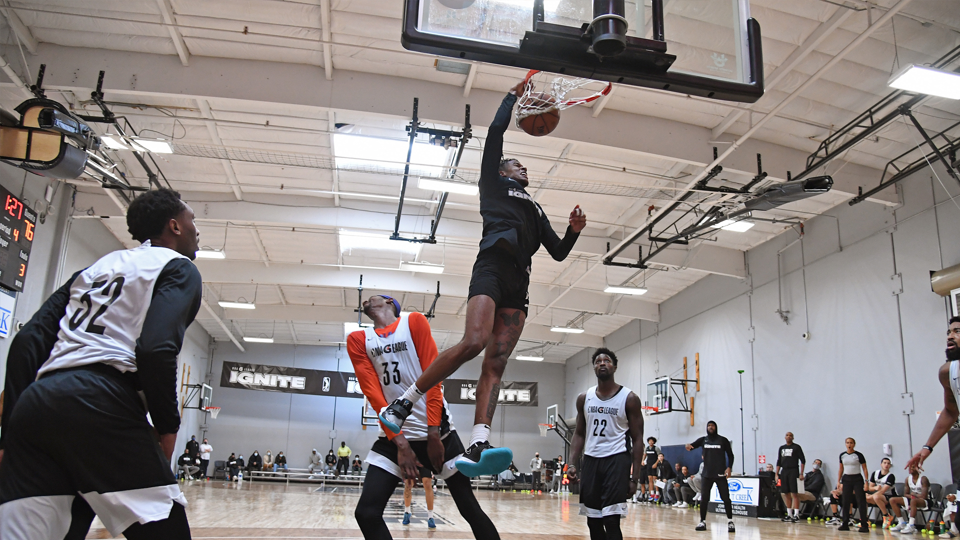 <p><strong>Height: </strong><em>6-foot-5</em><br />
<strong>Team: </strong><em>G League Ignite</em><br />
<strong>Age: </strong><em>18</em></p>

<p>Kuminga's teammate, Green, decided to skip college and play one year in the G League before being eligible for the NBA draft.</p>

<p>He's a dynamic slasher with explosive athleticism and a good shooter with a fluid stroke.</p>

<p>Green is expected to be a top-three pick, so he might be out of the Warriors' range, but he'll be high on their draft board anyway.</p>
