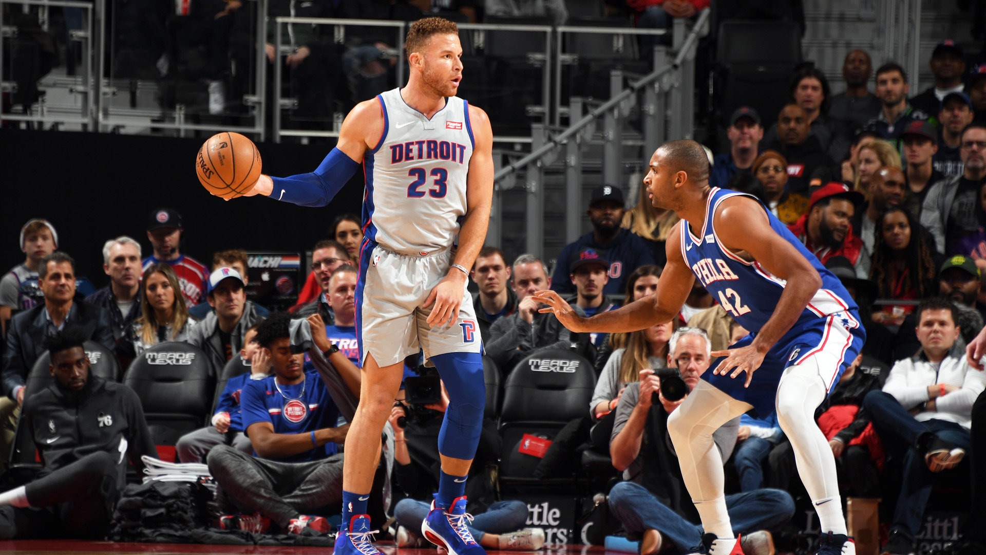 <p>This trade comes down to whether or not Blake Griffin is healthy and whether or not the Warriors think that acquiring the 31-year-old would be a good fit for how they want to play.</p>
<p>The trade would have Wiggins, another contract, and the No. 2 overall pick going to Detroit for Griffin and the No. 7 pick. That move gets the Warriors down the draft board where they would be more comfortable picking one of the players they have targeted.</p>
<p>The issue is that the Warriors are high on Wiggins and Griffin has been battling knee injuries for the past two seasons.</p>
<p>It's a gamble the Warriors would have to be confident in making, but one I don't think gets done. The Warriors want to see Wiggins work with Curry, Thompson and Green and Griffin wouldn't make them that much better.</p>
<p><strong>Likelihood rating: </strong>Dwight Howard 3-pointer (I mean it does happen)</p>