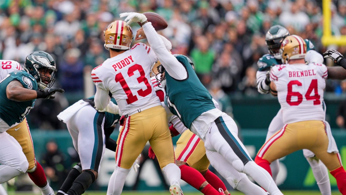 Disaster for the 49ers: Lose Brock Purdy, then lose NFC Championship to  Eagles - Sactown Sports