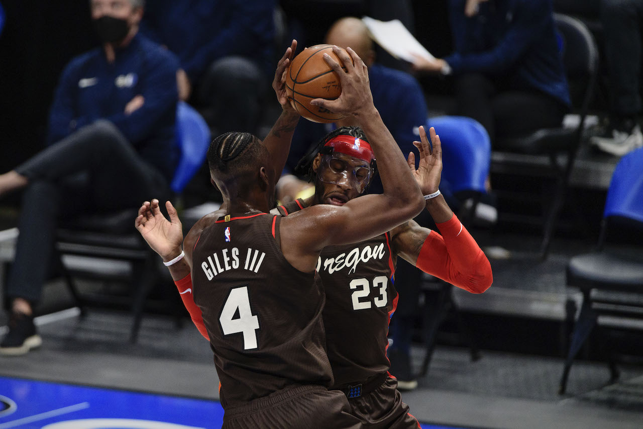 <p><strong>Position</strong>: C/PF<br />
<strong>School</strong>: Duke<br />
<strong>Original Pick</strong>: Derrick White</p>
<p>There was a lot of promise in Giles' game after his first two seasons in Sacramento where he could be a utility center. Injuries, however, have kept him out of the league for a majority of the past two seasons.</p>