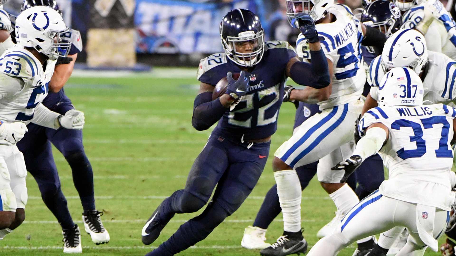 <p><strong>Line: </strong>Ravens -6.5</p>
<p>It's beginning to look like the 2019 Ravens were just a team riding the sensational season of Lamar Jackson and not an AFC power on the rise. Jackson's play has leveled off and the rushing attack isn't the vaunted threat it was a year ago. If Jackson doesn't bring his A-game, the Ravens struggle to put up points against good teams.</p>
<p>The Titans are an average team, but they have the physicality and game plan to hang with the Ravens. I'll take the 6.5, but I don't think the Titans are going to need it.</p>
<p><strong>Pick: </strong>Titans 24, Ravens 23</p>