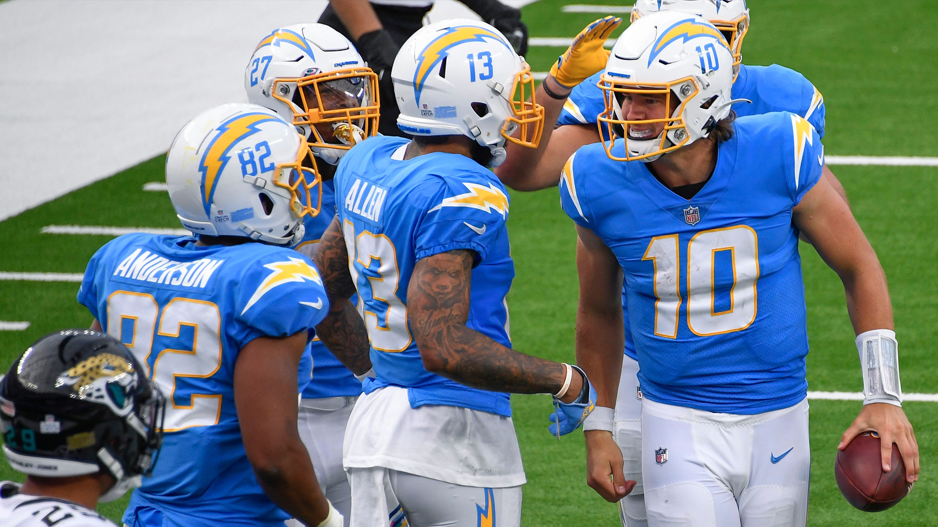 <p><strong>Line: </strong>Chargers -3</p>
<p>Justin Herbert put the Bolts on his back and snapped their losing streak against the Jaguars.</p>
<p>All the Chargers needed was a little confidence and I think they can start reeling off wins behind the star rookie.</p>
<p>Drew Lock doesn't scare me and he shouldn't scare you either.</p>
<p><strong>Pick: </strong>Chargers 28, Broncos 17</p>