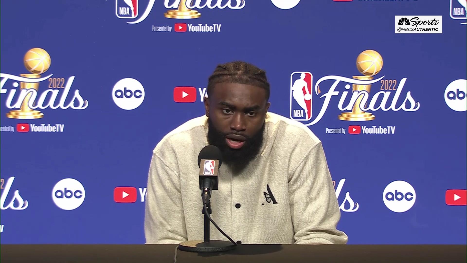 Jaylen Brown claims Draymond Green 'tried to pull my pants down'