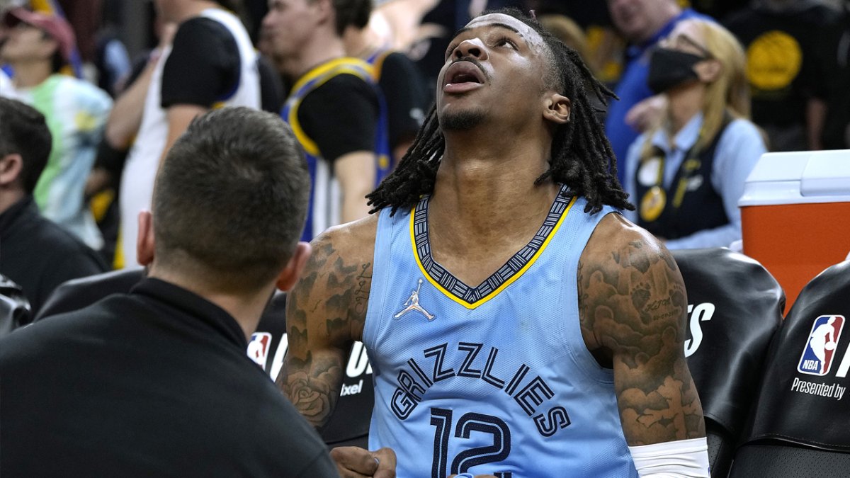 Ja Morant returns to Grizzlies bench, 'hopeful' to play vs