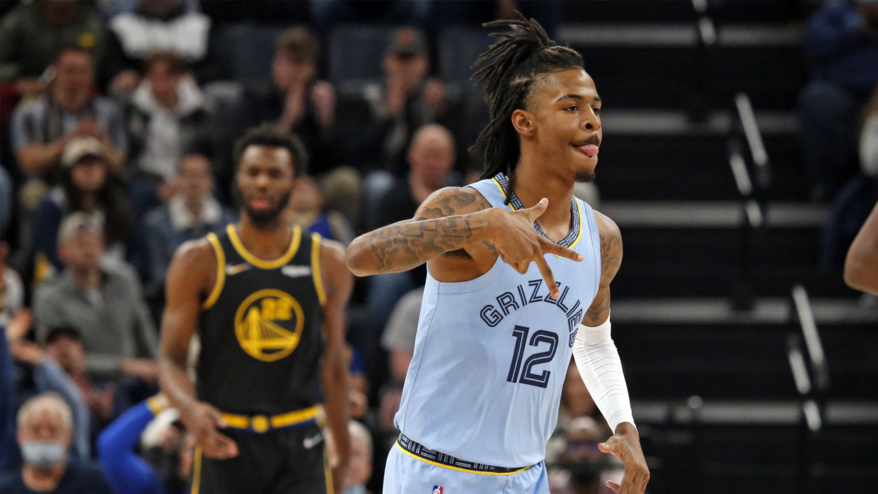Ja Morant isn't going to let young fan wearing Warriors jersey in Memphis  go unnoticed