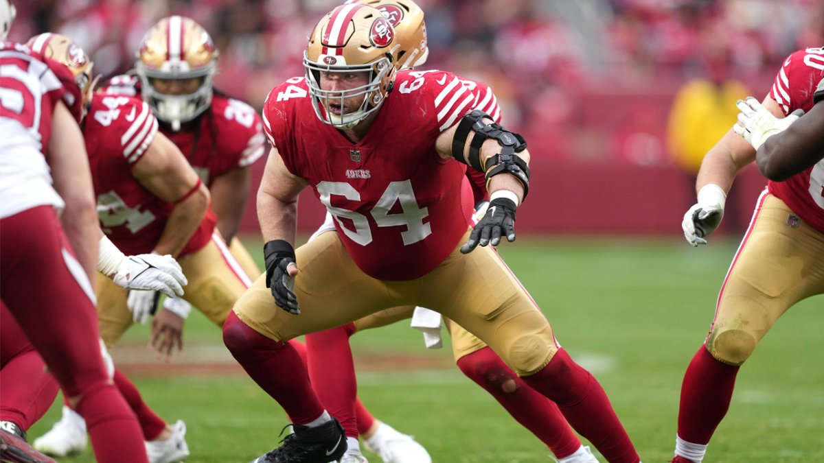 49ers receive towering offensive lineman as part of international