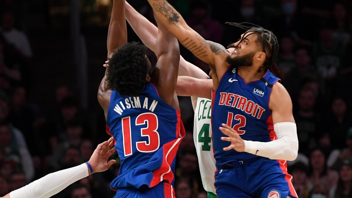 James Wiseman Pistons debut How exWarriors pick fared vs. Celtics