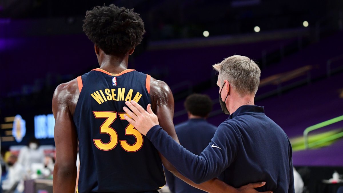 Steve Kerr gets real why James Wiseman didn't work for Warriors