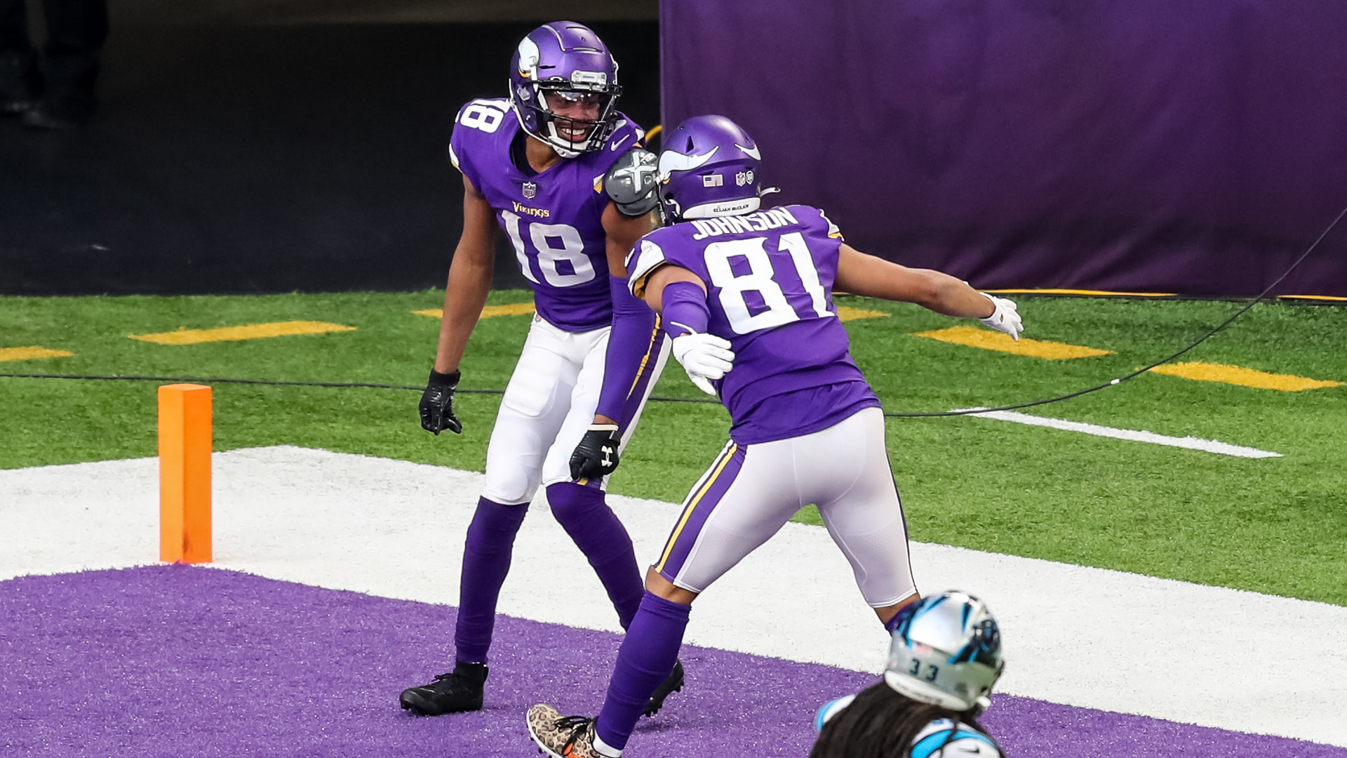 <p><strong>Line: </strong>Vikings -9.5</p>

<p>Minnesota barely got past the Panthers to keep their playoff hopes on life support. That came a week after they fell on their face against an awful Cowboys team.</p>

<p>The Vikings should win, but I can't lay 9.5 with this team.</p>

<p><strong>Pick:</strong> Vikings 24, Jaguars 17</p>
