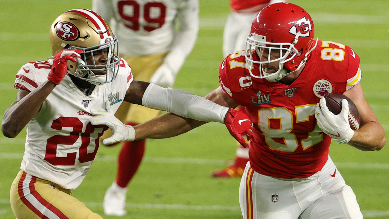 49ers' Jimmie Ward calls out KC Chiefs' Travis Kelce