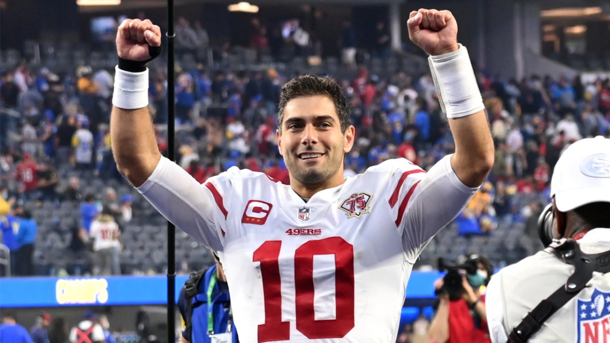 49ers' top QB job belongs to Jimmy Garoppolo, but Trey Lance waits in wings