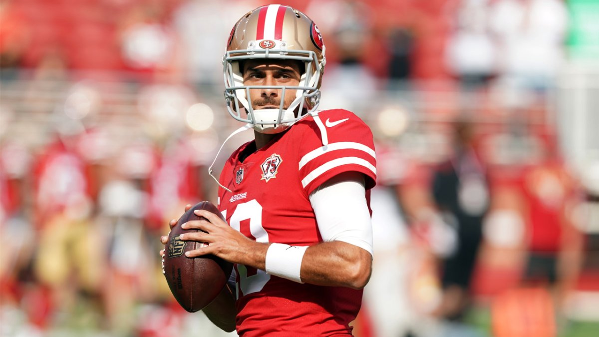 Kyle Shanahan unconcerned with Jimmy Garoppolo calling 49ers' QB