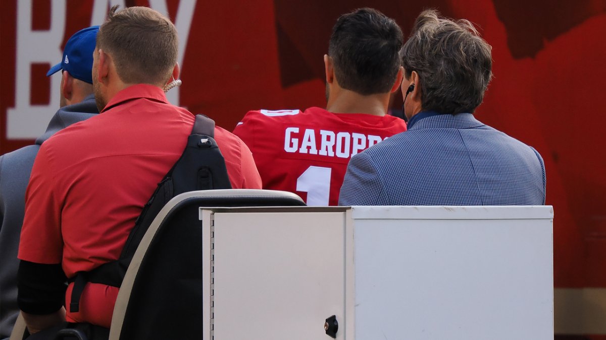 49ers' Jimmy Garoppolo downplays offseason interest with Dolphins