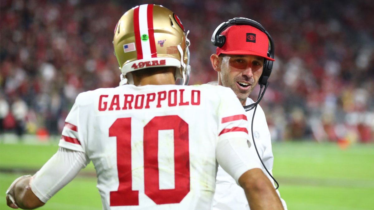 Jimmy Garoppolo 'cool' with Kyle Shanahan, downplays viral lip-reading clip  – NBC Sports Bay Area & California