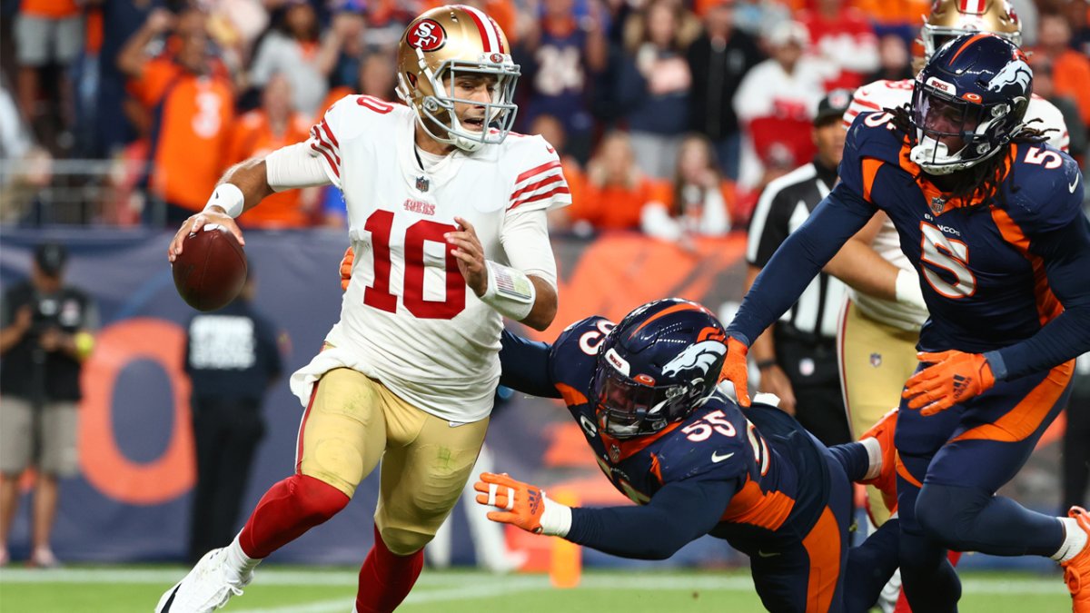 49ers report card: Jimmy Garoppolo, offense come up short vs. Broncos