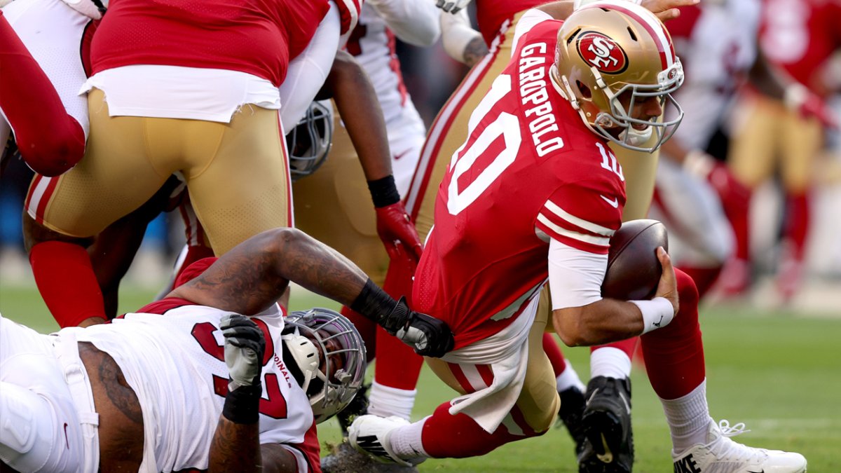 49ers report card: Grading offense, defense in Week 4 win vs. Cardinals –  NBC Sports Bay Area & California