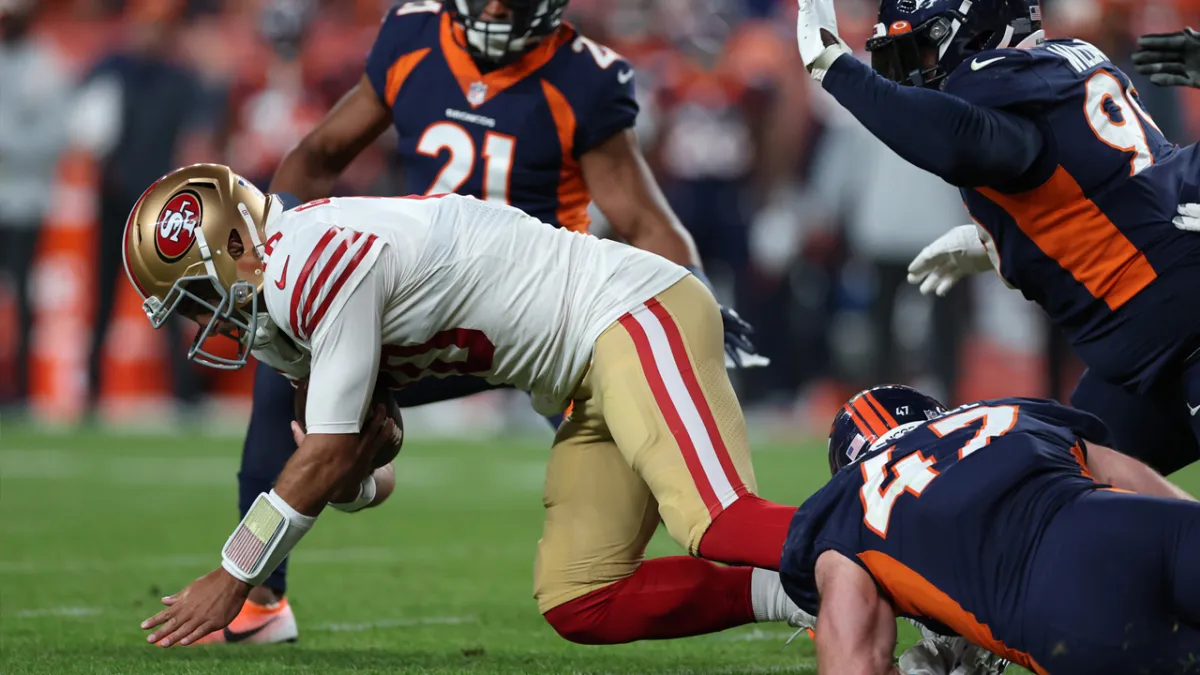 Broncos 11, 49ers 10: Trent Williams injury, Jimmy Garoppolo