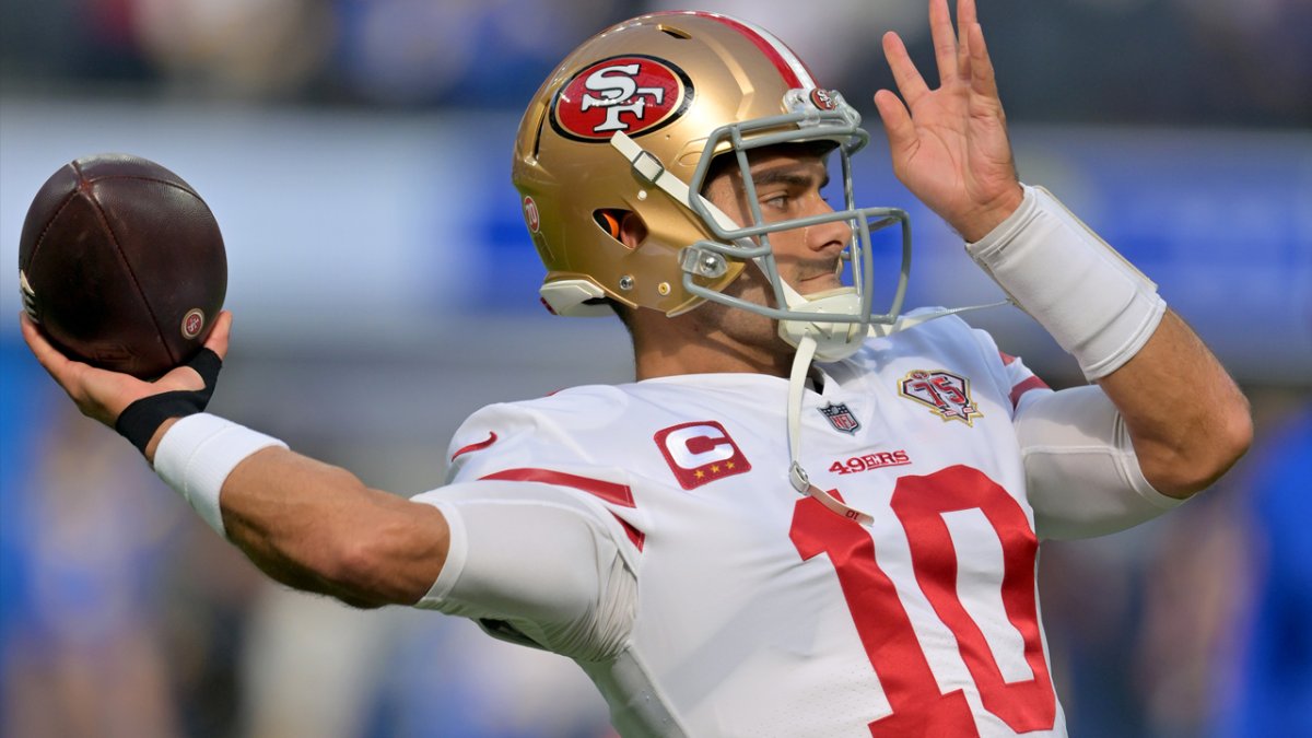 Jimmy Garoppolo signs new deal with 49ers to become NFL's top-paid backup  QB (report) 