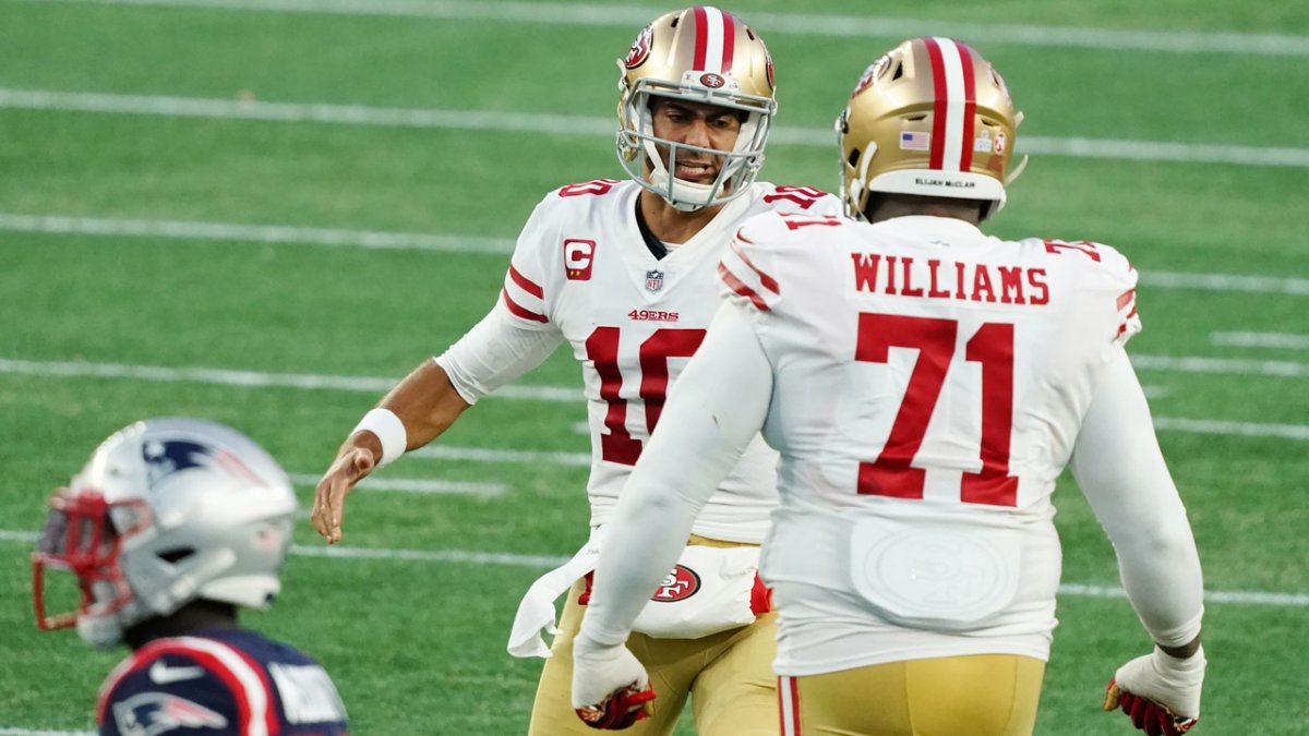 49ers Trent Williams Reveals What Critics 'Don't Know' About Jimmy G.