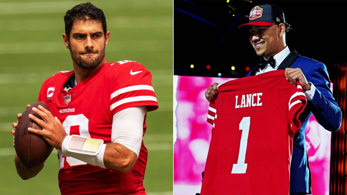 Jimmy Garoppolo uses a message from Steph Curry to fire up 49ers fans