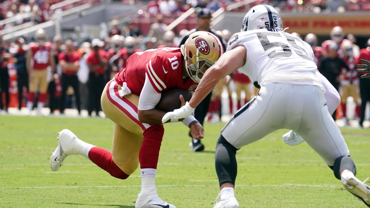 Jimmy Garoppolo leads Raiders to TD drive in preseason debut - NBC Sports