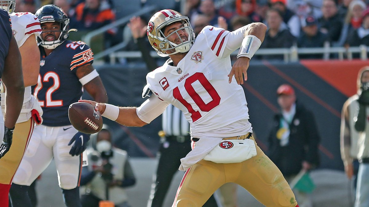 Social media beatings, on-field wins? Jimmy Garoppolo, 49ers take