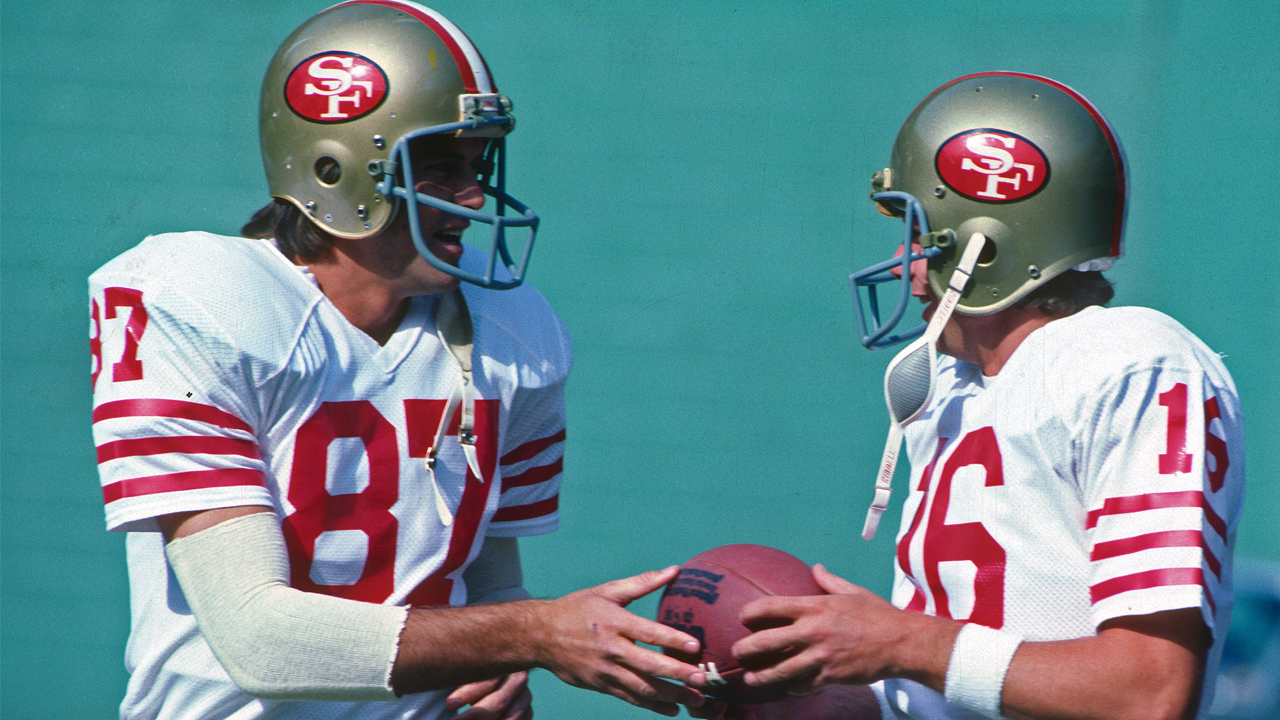 Joe Montana to Dwight Clark: 'Catch you on the other side