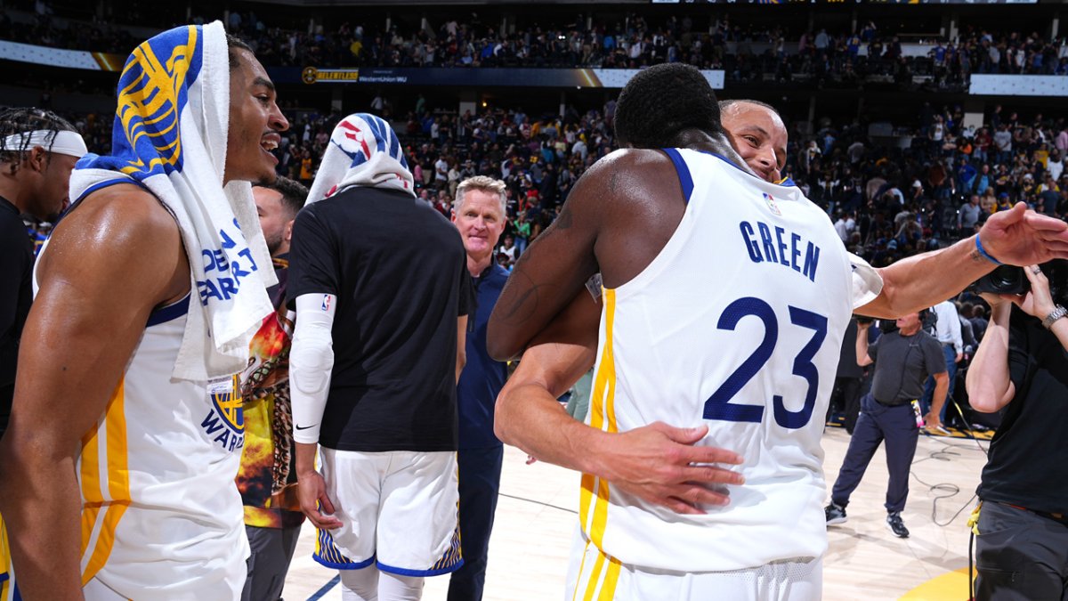 Draymond Green Greets Steph Curry With Nsfw Message After Game 1 Win Nbc Sports Bay Area 