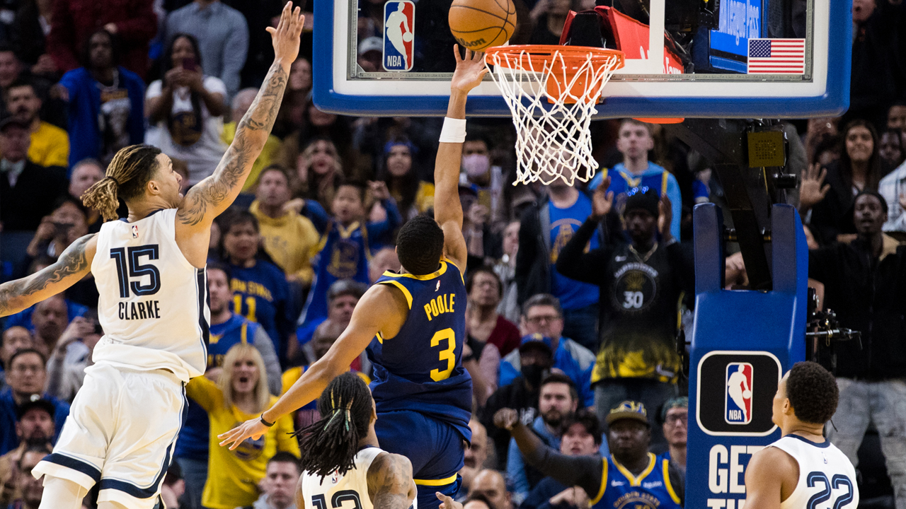 Jordan Poole managed to anger all of his former teammates at the Warriors