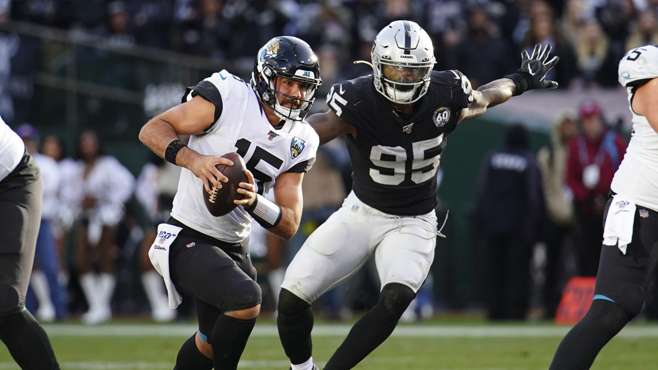 <p>The 2013 No. 3 overall pick played in five games for the Raiders last season after being reinstated from a 10-game suspension for using Adderall.</p>

<p>He recorded two sacks in five games for the Raiders. The 49ers signed Jordan prior to the season and placed him on the practice squad after he failed to make the active roster.</p>

<p>Jordan is a prime candidate to get called up after the injuries to Bosa and Thomas. Still just 30 years old, Jordan can play both inside and out and still has a lot of miles left on his tires after missing more than three full seasons due to a combination of suspensions and injuries.</p>
