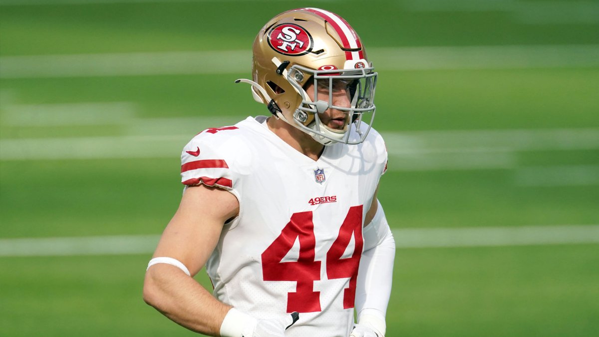 49ers star fullback Kyle Juszczyk working back from injury