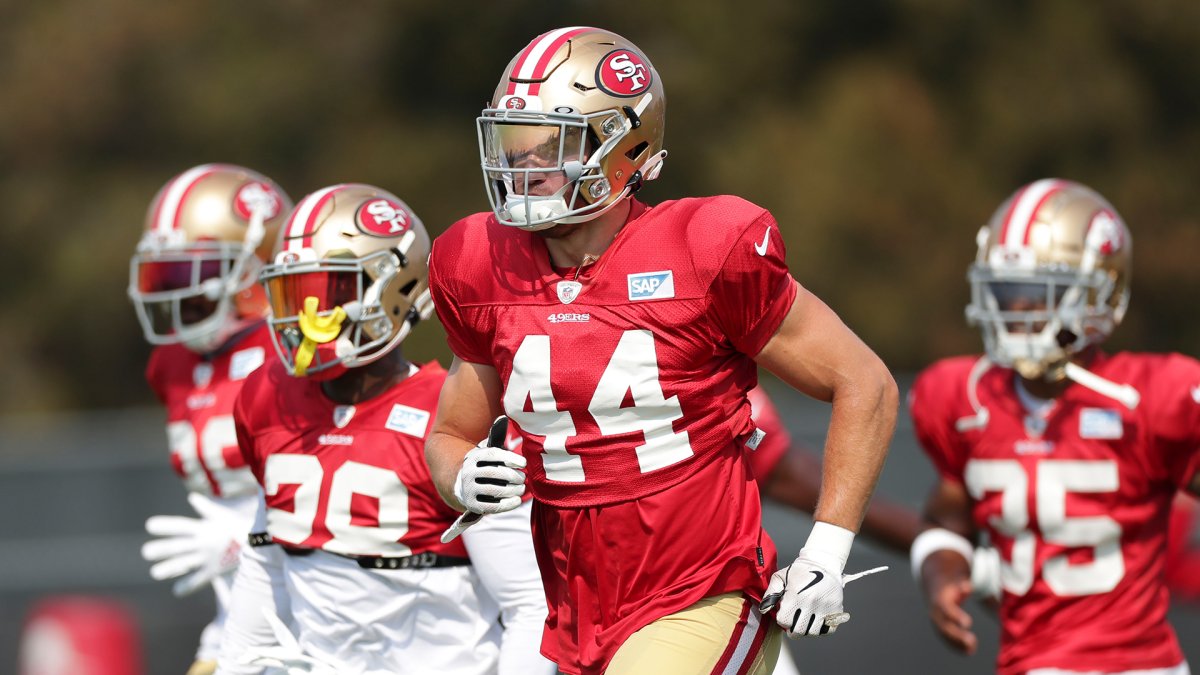 49ers' George Kittle, Kyle Juszczyk battling hamstring strains