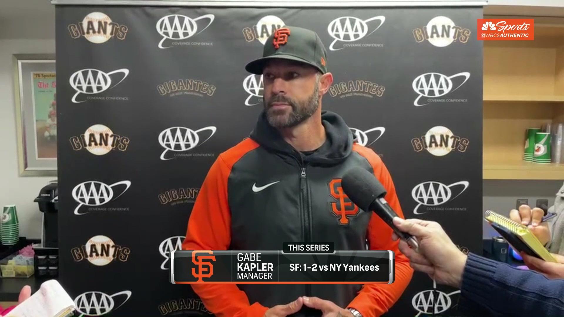 Gabe Kapler, SF Giants culture are the scapegoats for mediocrity