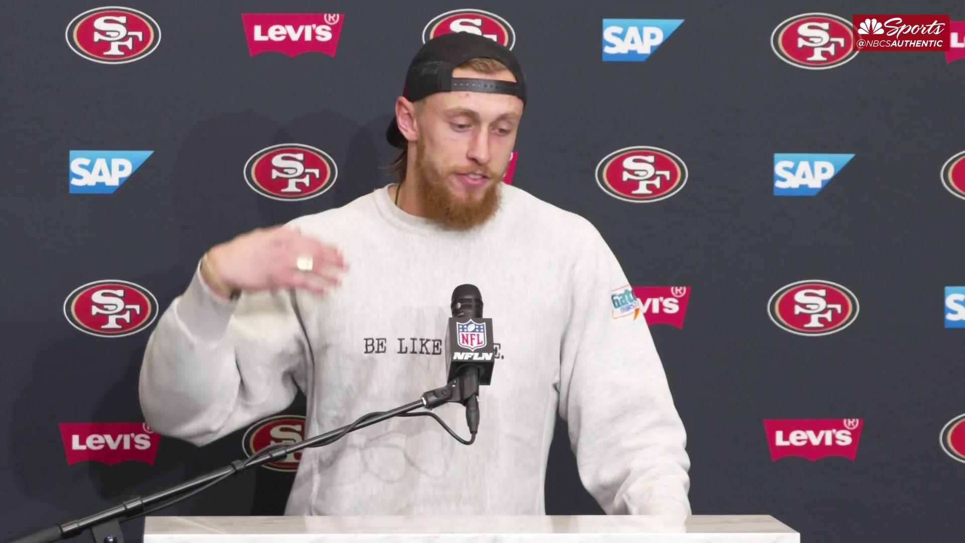 George Kittle jokes about meeting Rams fan at WrestleMania 38