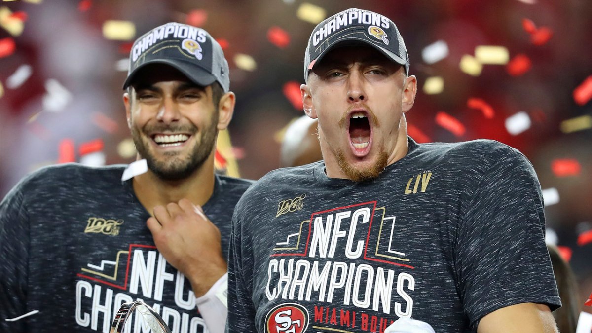 Jimmy Garoppolo, George Kittle among 49ers team captains for 2020 season –  NBC Sports Bay Area & California