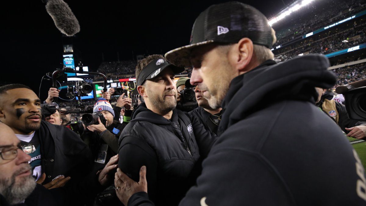 49ers' Kyle Shanahan: Wife won't travel to Philadelphia for NFC  Championship rematch because of Eagles fans