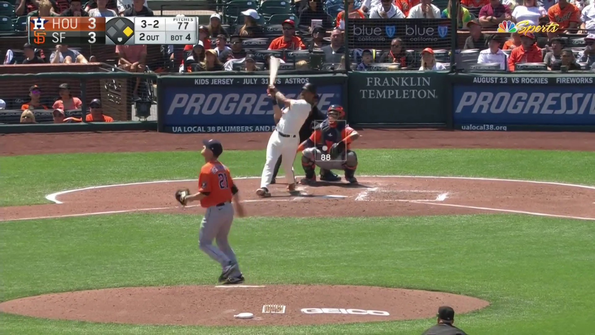 LaMonte Wade Jr.'s 2nd home run, 07/25/2021