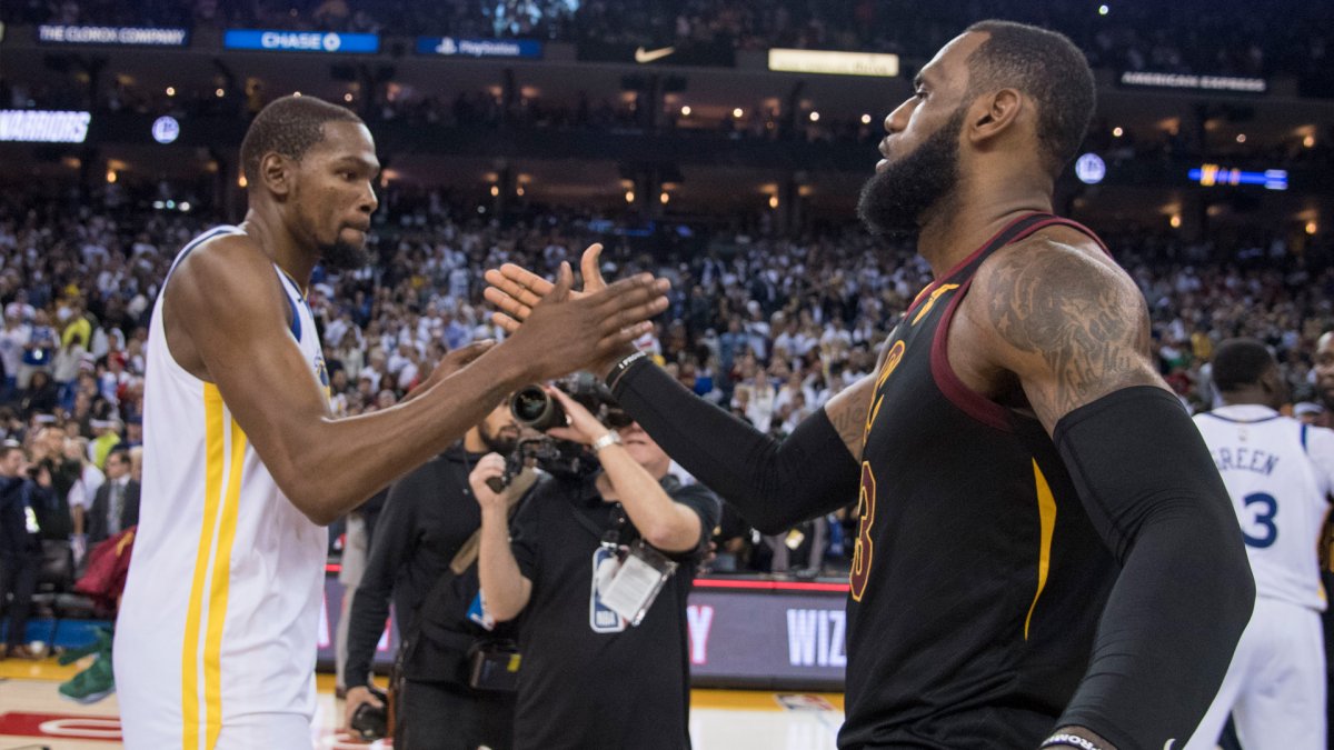 What chapter will LeBron vs Warriors be in his book? NBC Sports Bay