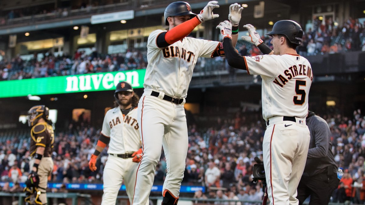 Giants first team in 2021 to clinch MLB playoff spot