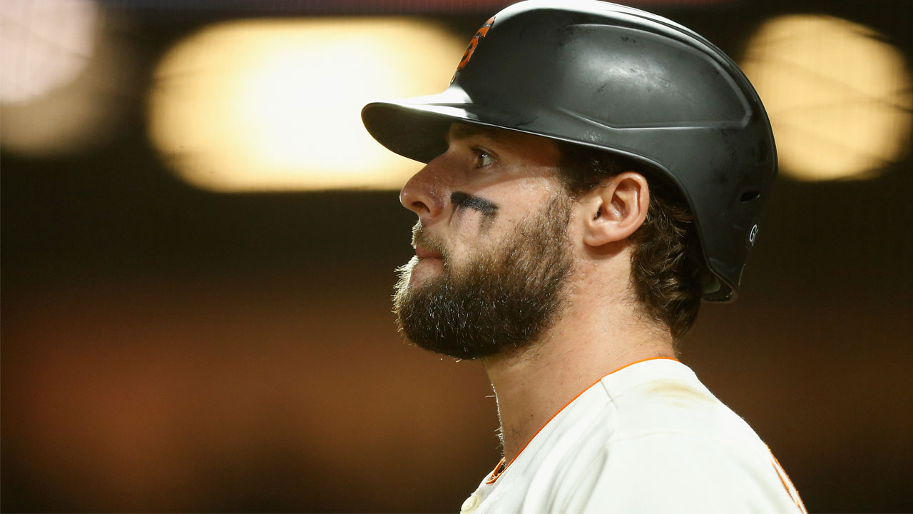 Joey Gallo discusses scoring the winning run and the helmet he tried to  destroy 