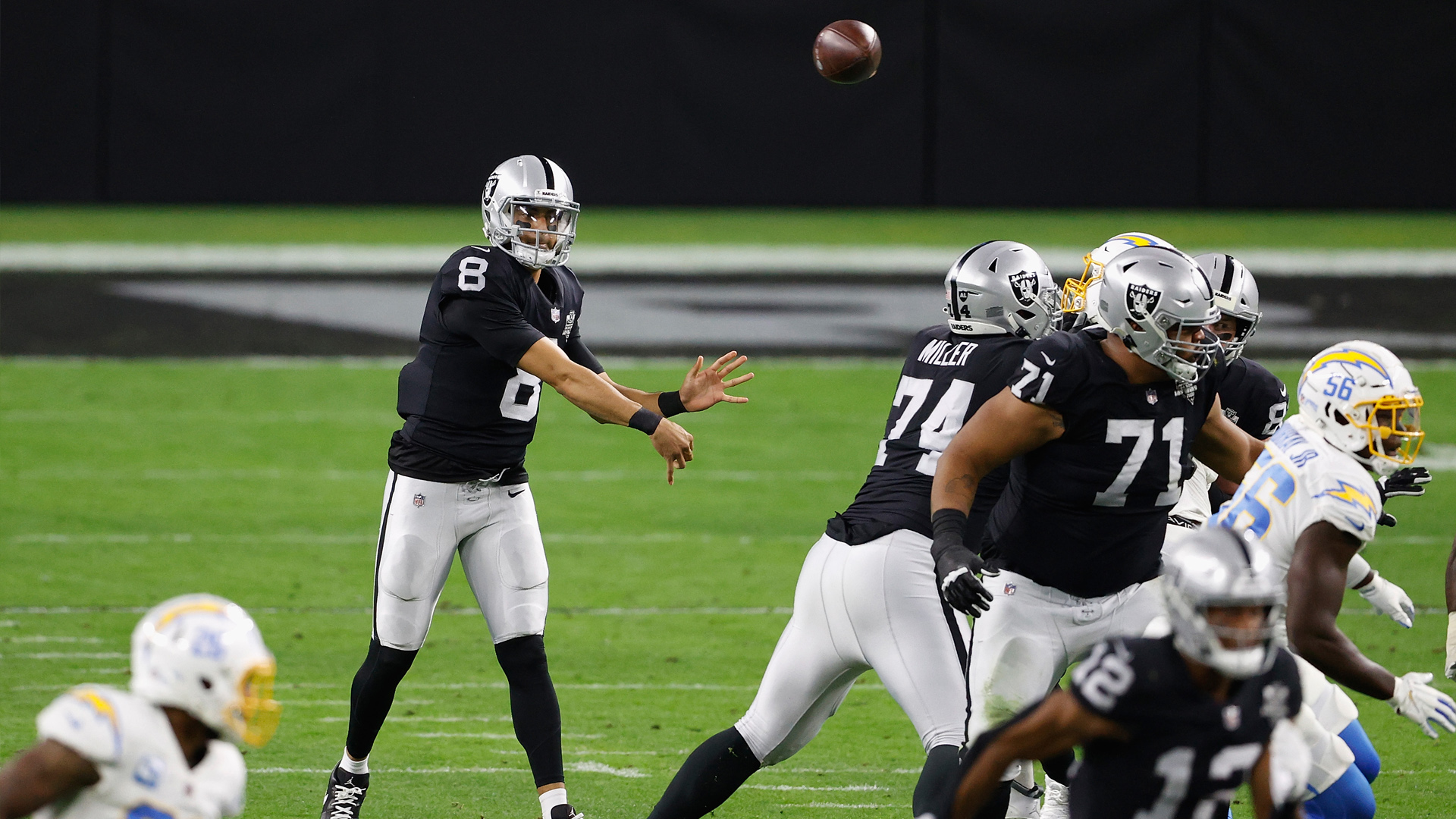 <p><strong>Line: </strong>Dolphins -3</p>

<p>Look, the Raiders' defense is atrocious. The secondary can't stop anyone. But the good news is that the Dolphins could be coming in with limited or no passing game weapons with Mike Gisecki and DeVante Parker nursing injuries.</p>

<p>That opens the door for a Lynn Bowden revenge game, which would be rather humorous.</p>

<p>The Raiders have had 10 days to prepare for the Dolphins, which is good news for a battered defense. There's a chance Derek Carr tries to play in this game, but I think it'll be Marcus Mariota and I don't see that as a considerable drop-off.</p>

<p>Raiders pull off the upset and deal a big blow to Miami's playoff hopes.</p>

<p><strong>Pick: </strong>Raiders 28, Dolphins 27</p>

